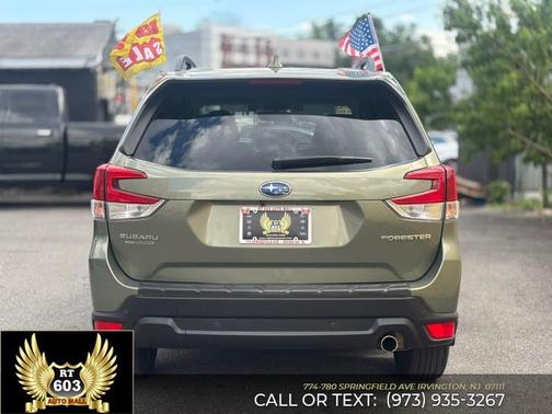 Jasper Green Metallic 2021 Subaru Forester Limited