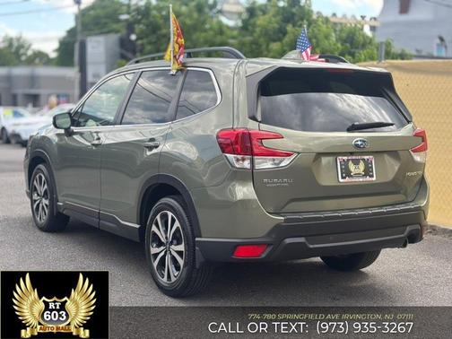 Jasper Green Metallic 2021 Subaru Forester Limited