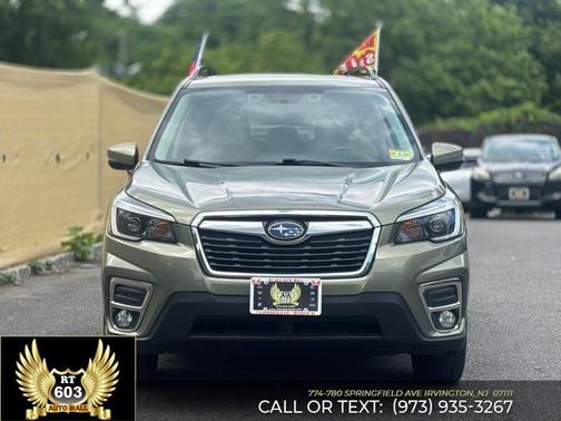 Jasper Green Metallic 2021 Subaru Forester Limited