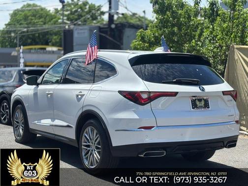Platinum White Pearl 2022 Acura MDX Advance Package