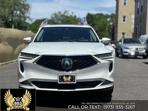 Platinum White Pearl 2022 Acura MDX Advance Package
