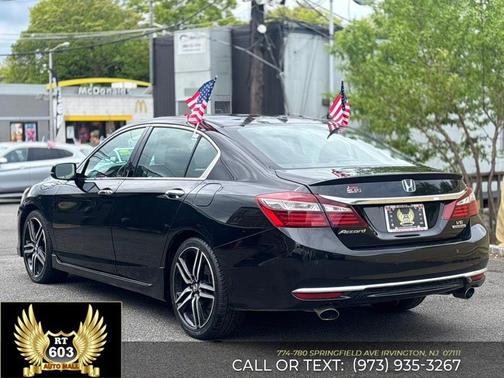 Crystal Black Pearl 2017 Honda Accord Touring V6