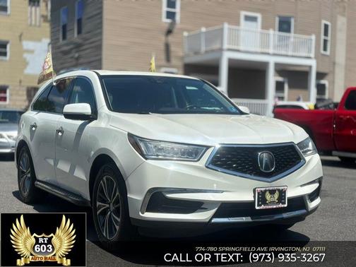 White Diamond Pearl 2017 Acura MDX 3.5L w/Technology Package