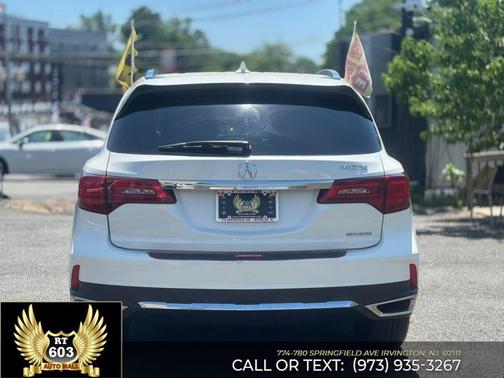 White Diamond Pearl 2017 Acura MDX 3.5L w/Technology Package