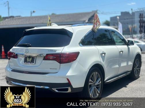 White Diamond Pearl 2017 Acura MDX 3.5L w/Technology Package