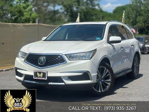 White Diamond Pearl 2017 Acura MDX 3.5L w/Technology Package