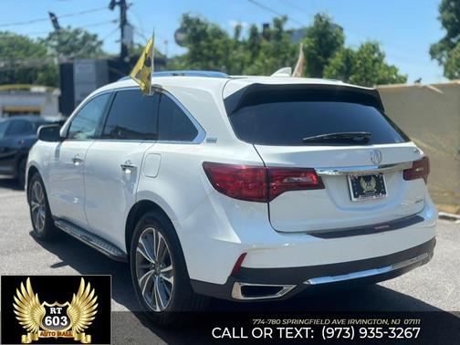 White Diamond Pearl 2017 Acura MDX 3.5L w/Technology Package