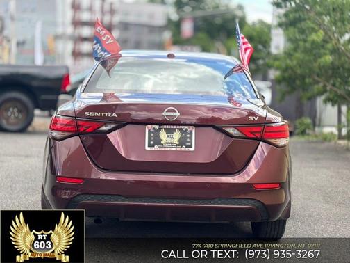 Red 2024 Nissan Sentra SV