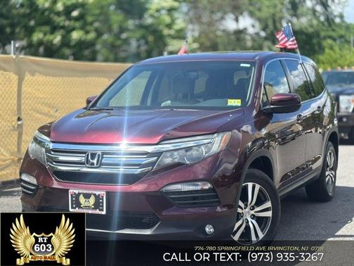 Dark Cherry Pearl 2017 Honda Pilot EX-L