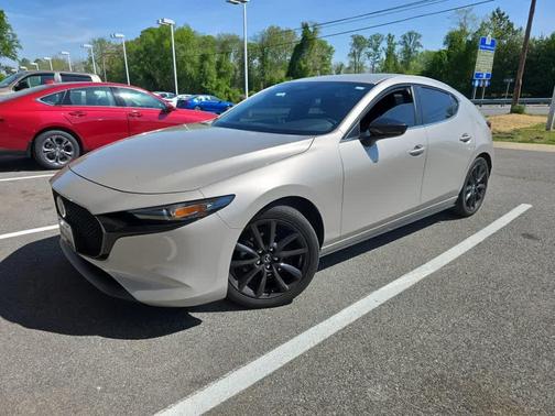 Platinum Quartz Metallic 2024 Mazda Mazda3 FWD w/Select Package