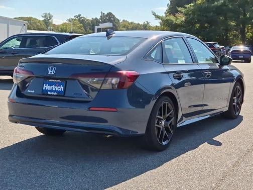 Blue Lagoon Pearl 2026 Honda Civic Hybrid Sport