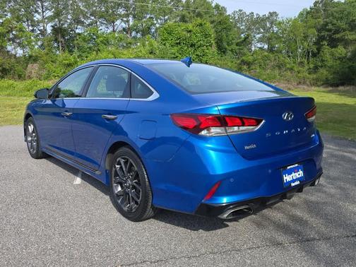 Electric Blue 2018 Hyundai SONATA Limited 2.0T