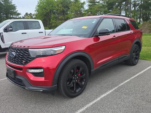 Rapid Red Metallic Tinted Clearcoat 2020 Ford Explorer ST
