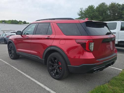 Rapid Red Metallic Tinted Clearcoat 2020 Ford Explorer ST