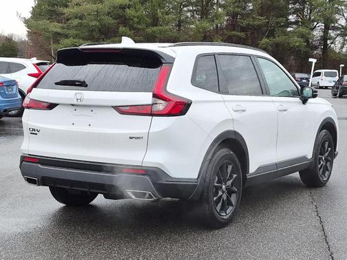 Platinum White Pearl 2026 Honda CR-V Hybrid Sport