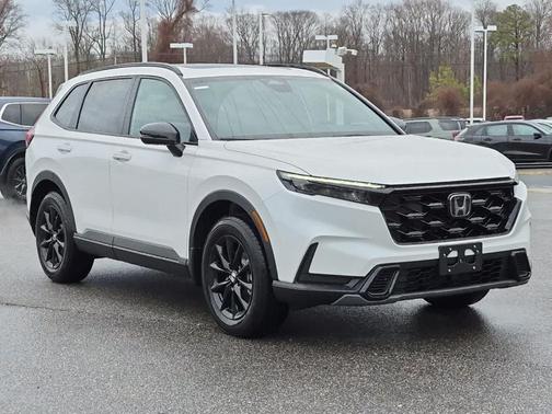 Platinum White Pearl 2026 Honda CR-V Hybrid Sport