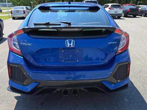 Aegean Blue Metallic 2019 Honda Civic Sport