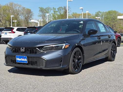 Meteorite Gray Metallic 2026 Honda Civic Sport