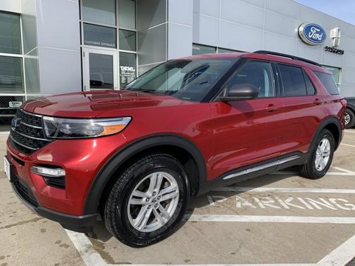 RAPID RED MET TINTED CC 2021 Ford Explorer XLT