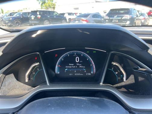 Aegean Blue Metallic 2020 Honda Civic EX