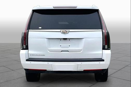 Crystal White Tricoat 2018 Cadillac Escalade ESV Luxury