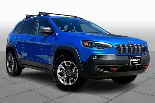 Hydro Blue Pearlcoat 2019 Jeep Cherokee Trailhawk