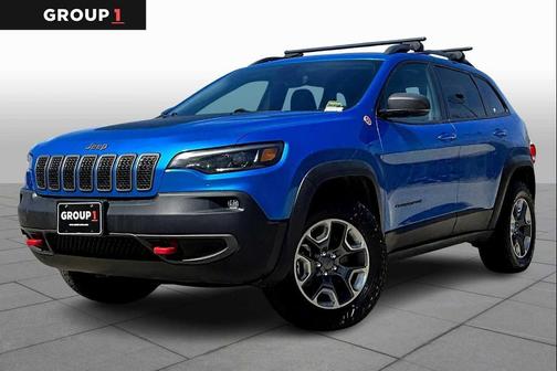 Hydro Blue Pearlcoat 2019 Jeep Cherokee Trailhawk