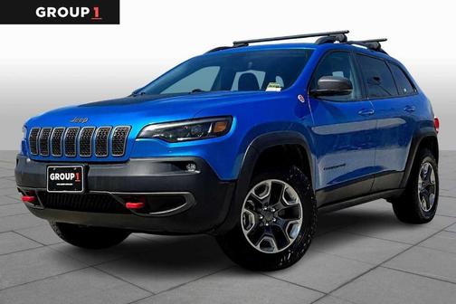 Hydro Blue Pearlcoat 2019 Jeep Cherokee Trailhawk