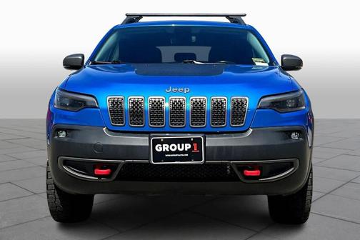 Hydro Blue Pearlcoat 2019 Jeep Cherokee Trailhawk