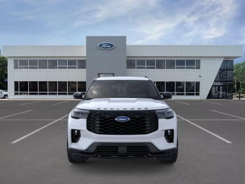 Silver 2026 Ford Explorer ST-Line