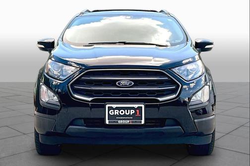 Shadow Black 2018 Ford EcoSport SES