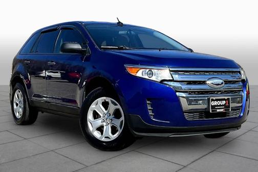 Deep Impact Blue Metallic 2014 Ford Edge SE