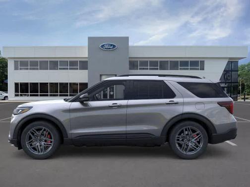 Gray 2026 Ford Explorer ST-Line