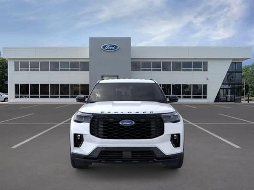 White 2026 Ford Explorer ST-Line
