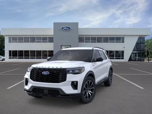 White 2026 Ford Explorer ST-Line