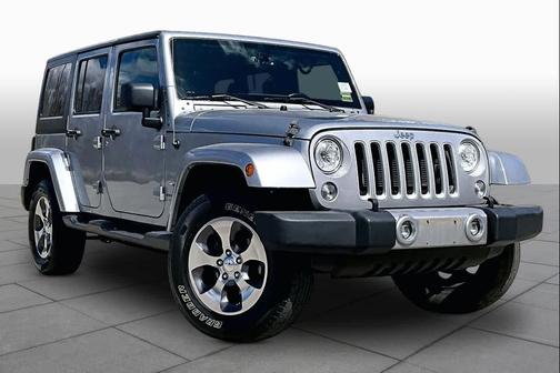 Billet Silver Metallic Clearcoat 2018 Jeep Wrangler JK Unlimited Sahara