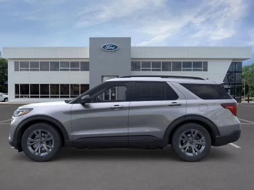 Gray 2026 Ford Explorer Active