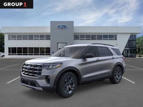 Gray 2026 Ford Explorer Active