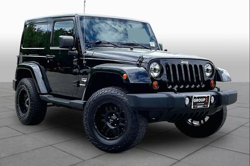 Black Clearcoat 2012 Jeep Wrangler Sahara