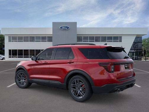 Red 2026 Ford Explorer ST