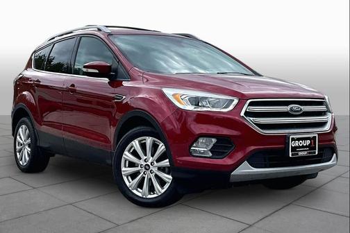 Ruby Red Metallic Tinted Clearcoat 2017 Ford Escape Titanium