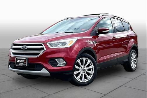 Ruby Red Metallic Tinted Clearcoat 2017 Ford Escape Titanium