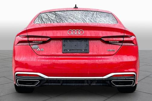 Progressive Red 2024 Audi A5 Sportback S line Premium Plus