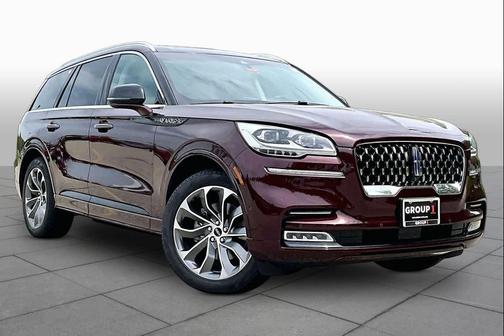 Burgundy Velvet Metallic Tinted Clearcoat 2022 Lincoln Aviator Grand Touring AWD