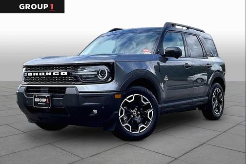 Carbonized Gray Metallic 2025 Ford Bronco Sport Outer Banks