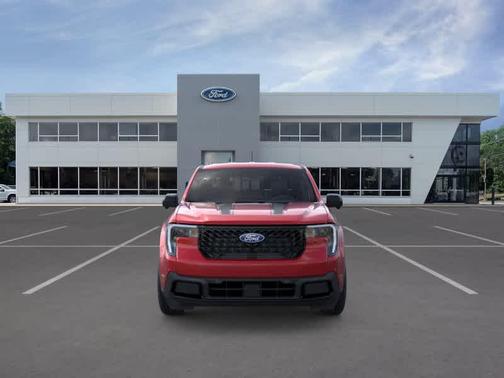 Ruby Red Metallic Tinted Clearcoat 2026 Ford Maverick Lariat