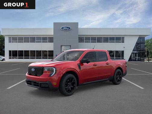 Ruby Red Metallic Tinted Clearcoat 2026 Ford Maverick Lariat