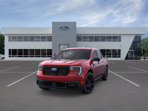 Ruby Red Metallic Tinted Clearcoat 2026 Ford Maverick Lariat