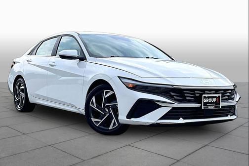Serenity White 2024 Hyundai ELANTRA SEL