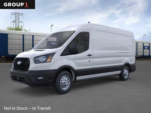 White 2026 Ford Transit-250 148 WB Medium Roof Cargo